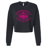 Superior Quality Nana Cropped Pullover Crew