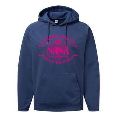 Superior Quality Nana Performance Fleece Hoodie