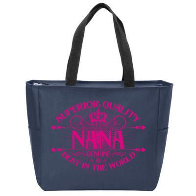 Superior Quality Nana Zip Tote Bag