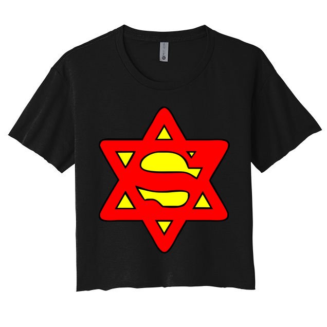 Superjew Super Jew Logo Crop Top