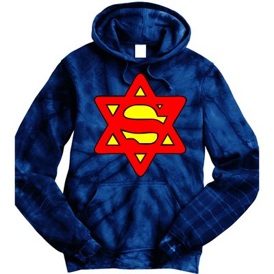 Superjew Super Jew Logo Tie Dye Hoodie