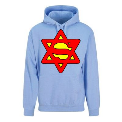 Superjew Super Jew Logo Unisex Surf Hoodie