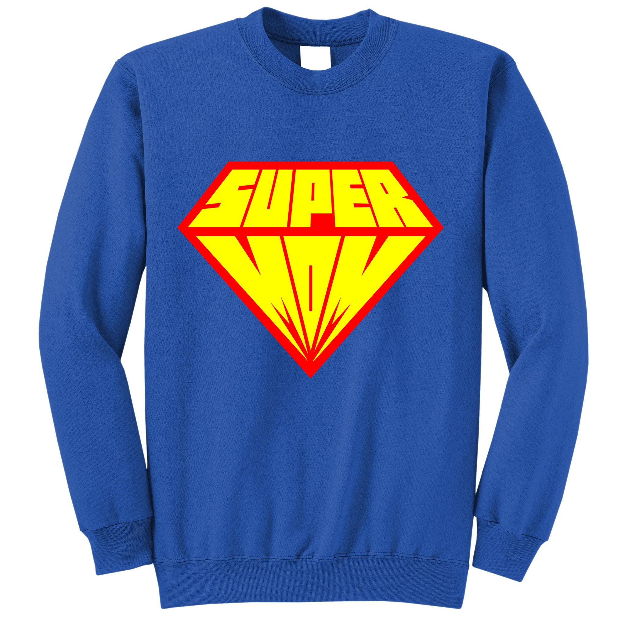 Supermom Super Mom Crest Sweatshirt