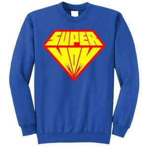 Supermom Super Mom Crest Tall Sweatshirt