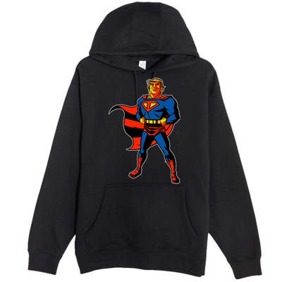 Supertrump Super Donald Trump President 2020 Premium Pullover Hoodie