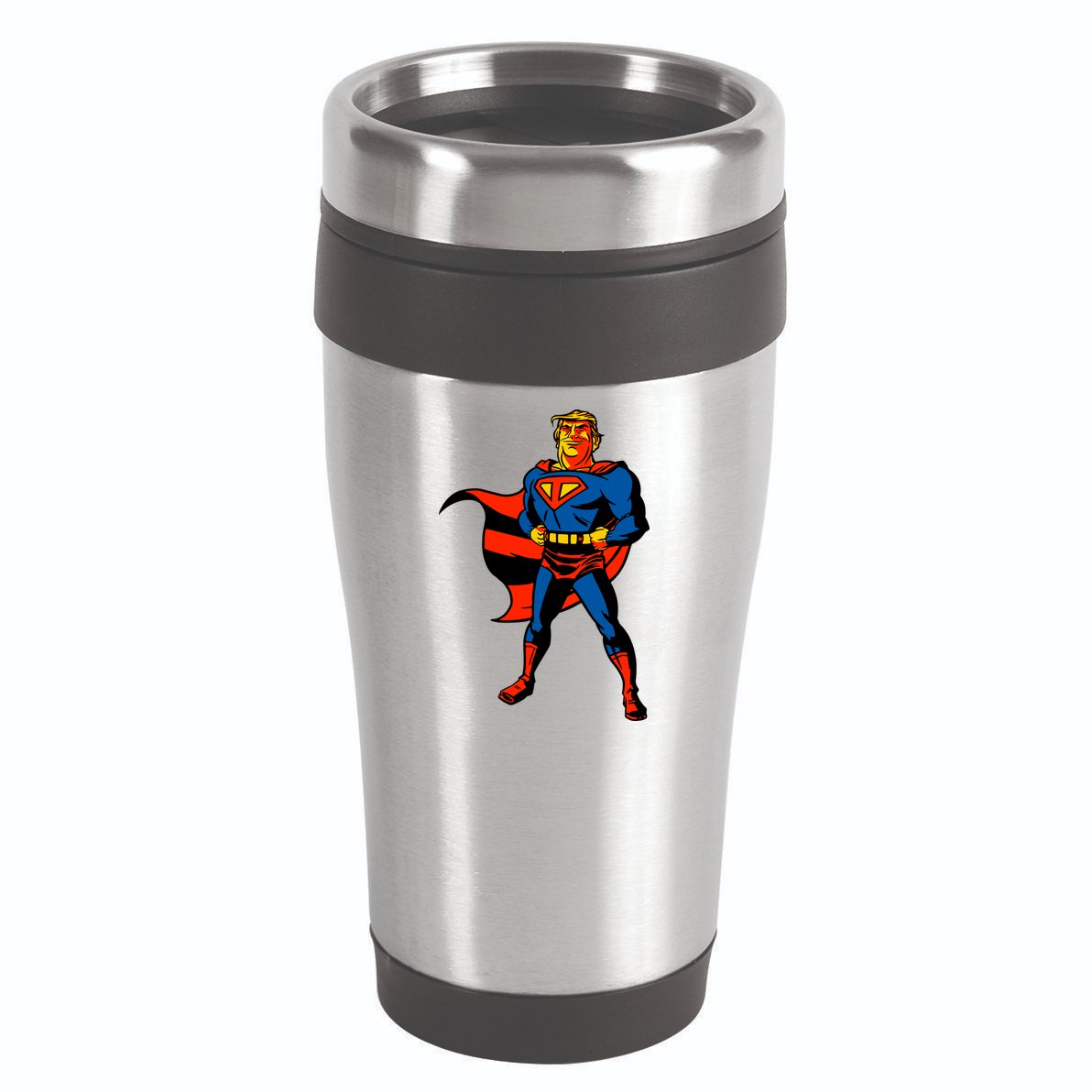 Supertrump Super Donald Trump President 2020 16oz Travel Tumbler