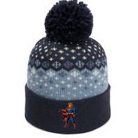 Supertrump Super Donald Trump President 2020 The Baniff Cuffed Pom Beanie