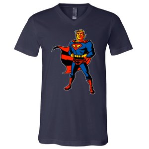 Supertrump Super Donald Trump President 2020 V-Neck T-Shirt