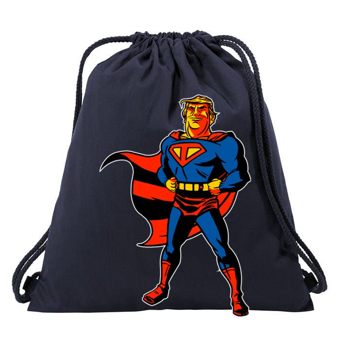 Supertrump Super Donald Trump President 2020 Drawstring Bag