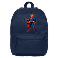 Supertrump Super Donald Trump President 2020 16 in Basic Backpack