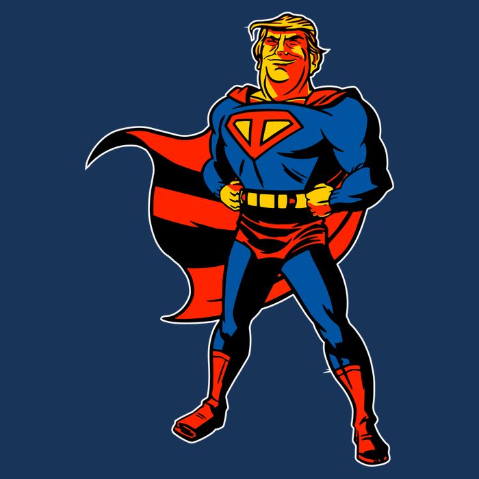 Supertrump Super Donald Trump President 2020 Premium T-Shirt