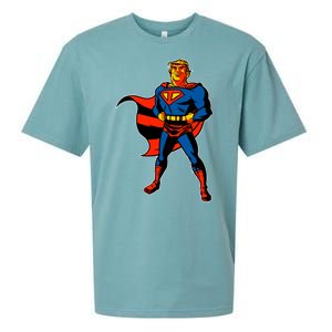 Supertrump Super Donald Trump President 2020 Sueded Cloud Jersey T-Shirt