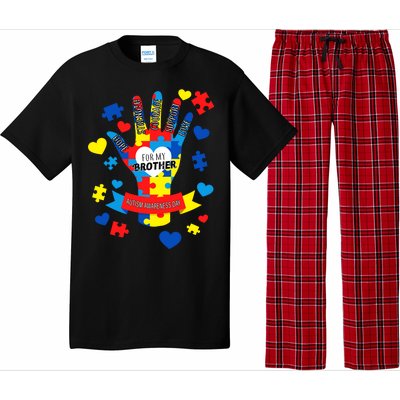 Support Autism Awareness Day For My Brother Pajama Set