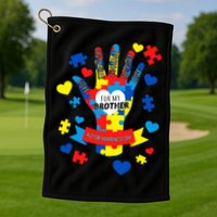 Support Autism Awareness Day For My Brother Golf Towel