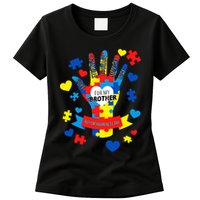 Support Autism Awareness Day For My Brother Womens T-Shirt