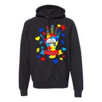 Support Autism Awareness Day For My Sister Premium Hoodie