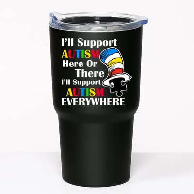 Support Autism Here Or There And Everywhere Tumbler