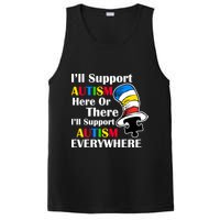 Support Autism Here Or There And Everywhere PosiCharge Competitor Tank