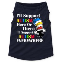 Support Autism Here Or There And Everywhere Doggie Tank
