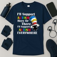 Support Autism Here Or There And Everywhere T-Shirt
