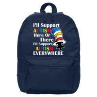 Support Autism Here Or There And Everywhere 16 in Basic Backpack