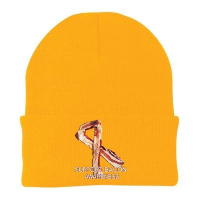 Support Bacon Awareness Knit Cap Winter Beanie