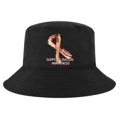 Support Bacon Awareness Cool Comfort Performance Bucket Hat