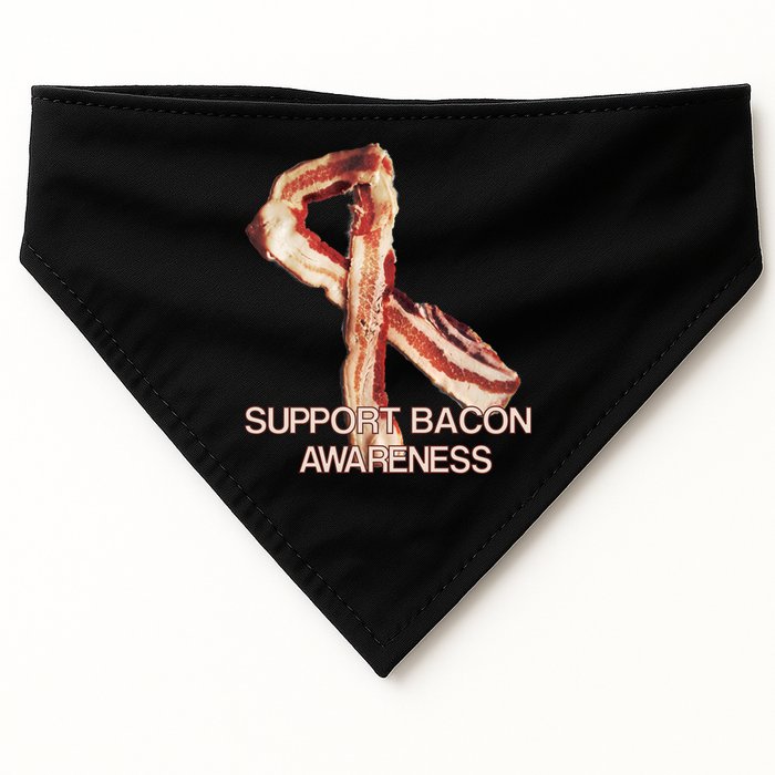 Support Bacon Awareness USA-Made Doggie Bandana