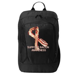 Support Bacon Awareness City Backpack