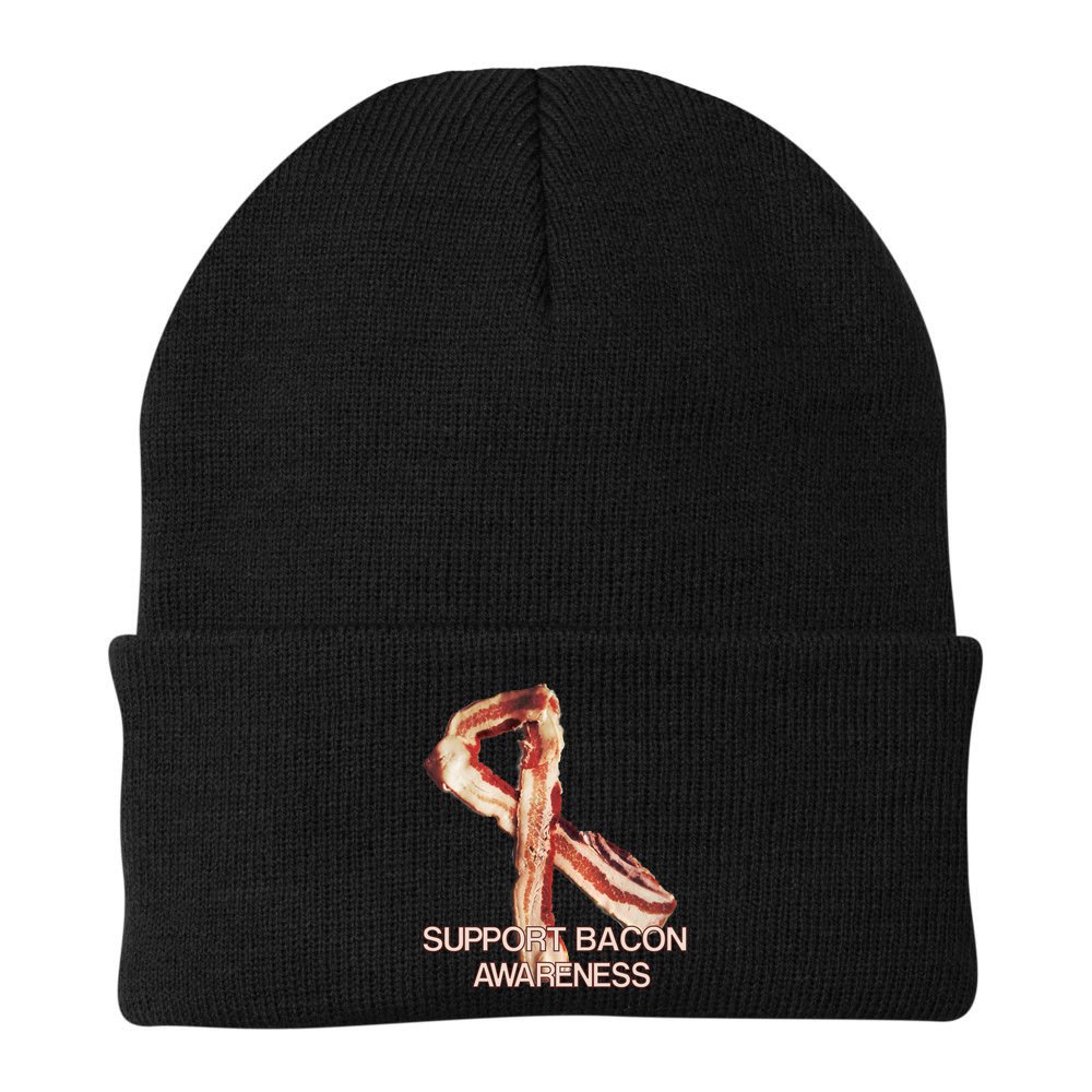 Support Bacon Awareness Beanie