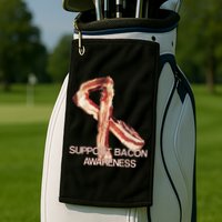 Support Bacon Awareness Golf Towel