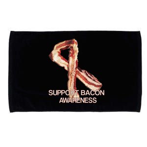 Support Bacon Awareness Microfiber Hand Towel