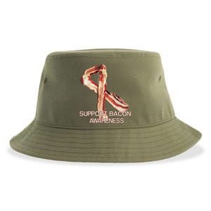 Support Bacon Awareness Sustainable Bucket Hat