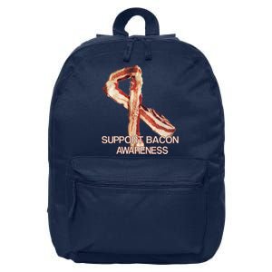 Support Bacon Awareness 16 in Basic Backpack