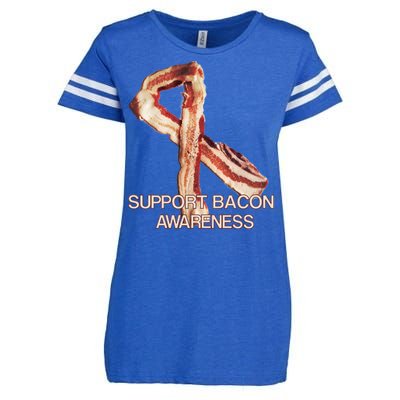 Support Bacon Awareness Enza Ladies Jersey Football T-Shirt