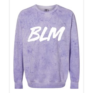 Support BLM Black Lives Matter Colorblast Crewneck Sweatshirt