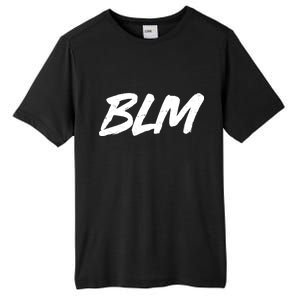 Support BLM Black Lives Matter Tall Fusion ChromaSoft Performance T-Shirt