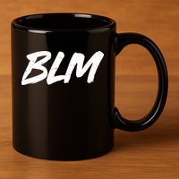 Support BLM Black Lives Matter 11oz C Handle Ceramic Mug