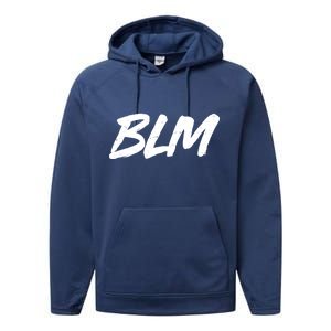 Support BLM Black Lives Matter Performance Fleece Hoodie