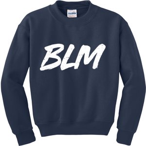 Support BLM Black Lives Matter Kids Sweatshirt