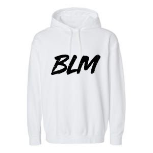 Support BLM Black Lives Matter Garment-Dyed Fleece Hoodie