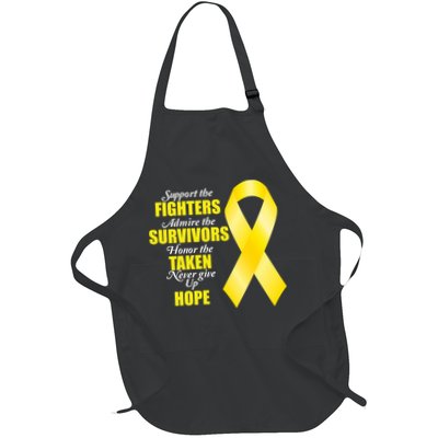Support Childhood Cancer Awareness Quote Apron