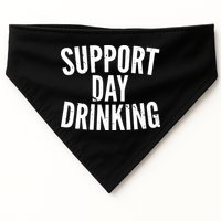 Support Day Drinking USA-Made Doggie Bandana