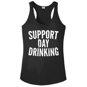 Support Day Drinking Ladies PosiCharge Competitor Racerback Tank