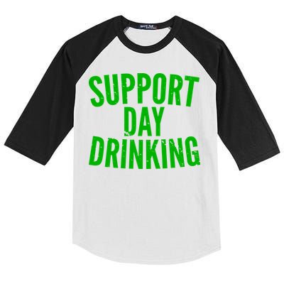 Support Day Drinking Kids Colorblock Raglan Jersey