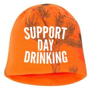 Support Day Drinking Kati - Camo Knit Beanie