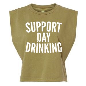 Support Day Drinking Garment-Dyed Women's Muscle Tee