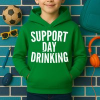 Support Day Drinking Kids Hoodie