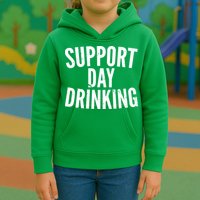 Support Day Drinking Kids Hoodie