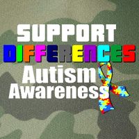 Support Differences Autism Awareness Legacy Tie Dye Trucker Hat